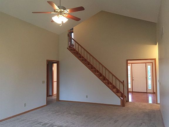 Vaulted ceilings.