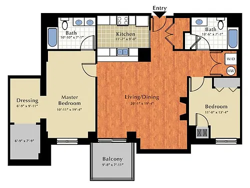 Floor plan A2