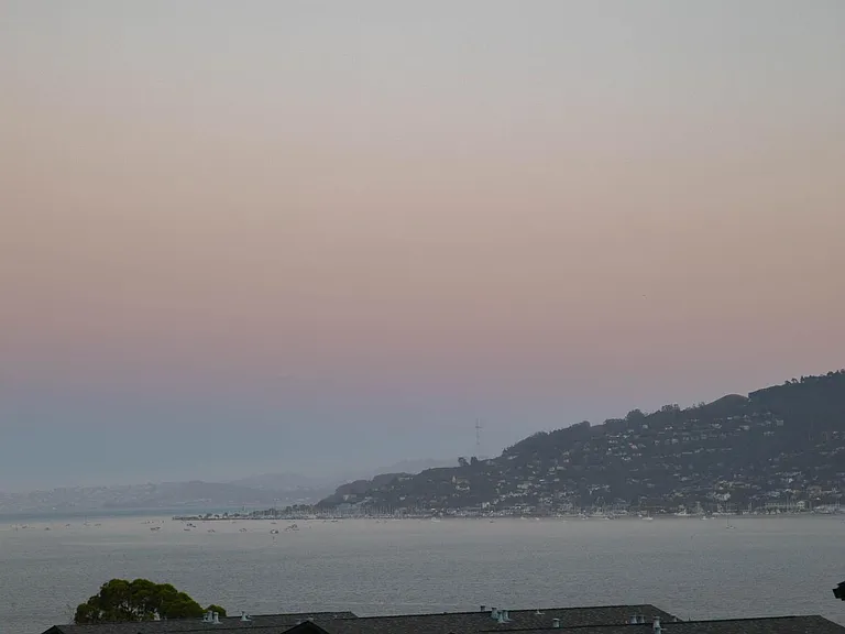 Ombre sky at dusk
