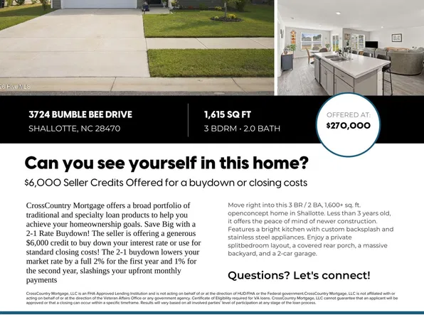 3724 Bumble Bee Drive, Shallotte, NC 28470