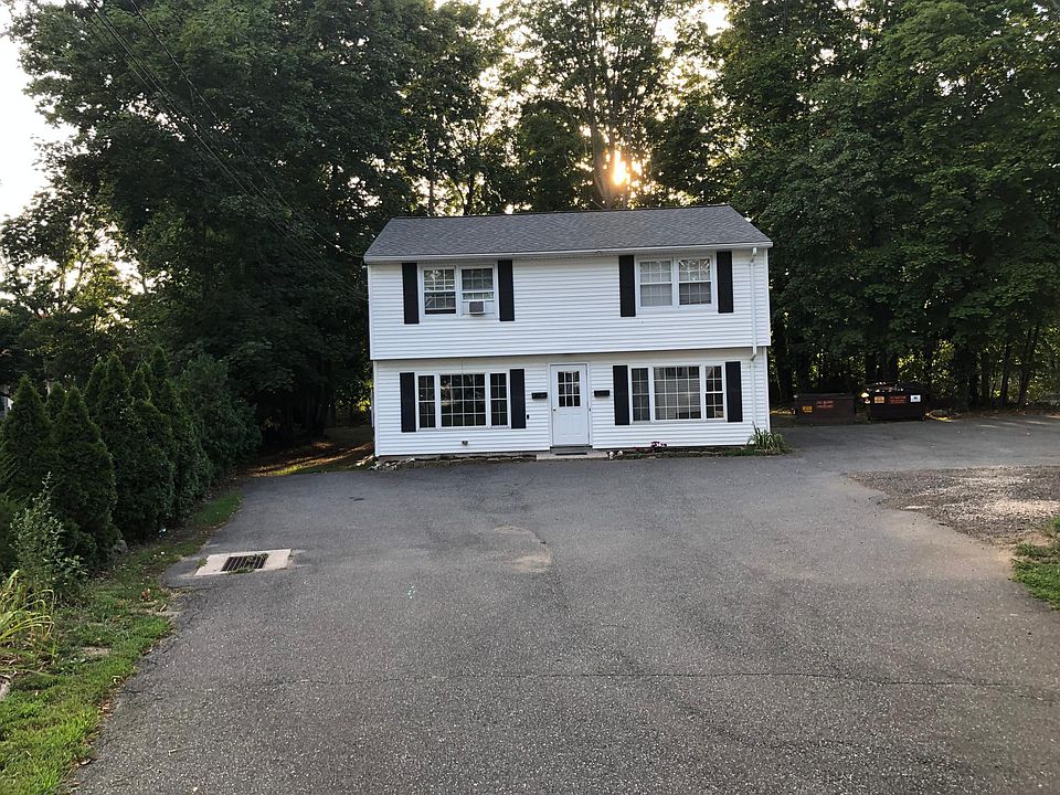 House setback from street with private park-like rear yard.