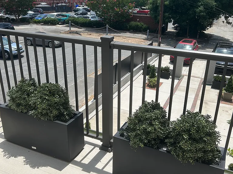 Private patio