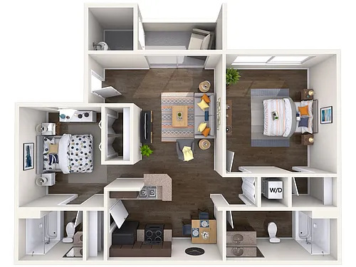 Floor plan FULLY RENOVATED SAN MATEO - WASHER/DRYER INCLUDED