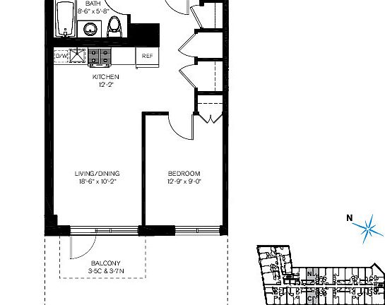 2nd image of 301 Sullivan Pl APT 2N