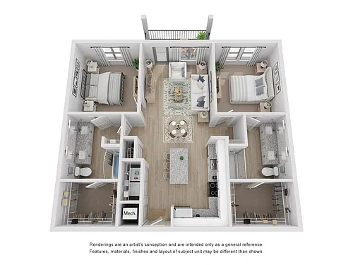 Floor plan B2