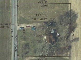 N5870 Popp Rd, Jefferson, WI 53549
