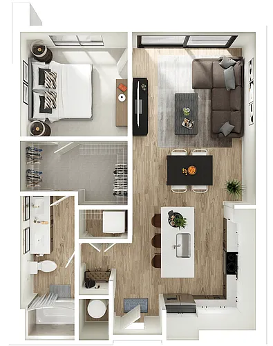 Floor plan A10