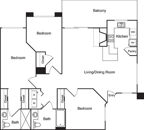 Floor plan Coronado Alt