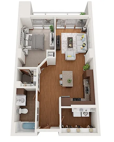 Floor plan C1