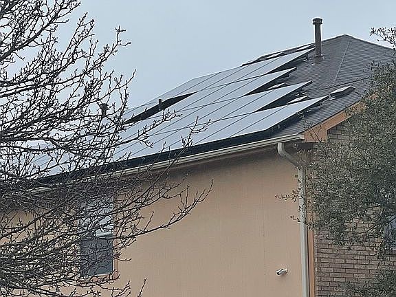 Solar panels added Jan 2020