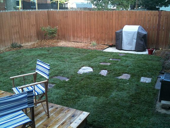 Huge fenced in yard