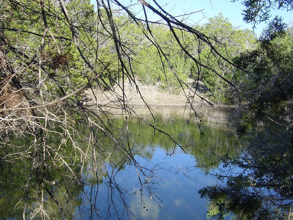 Large pond on property always has water, except 4 5 mo last yr during drought 