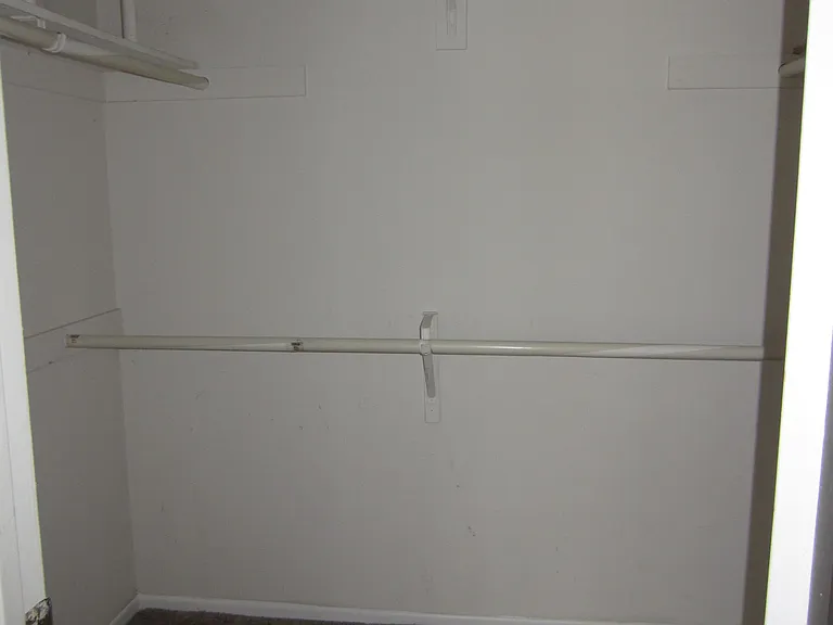 Downstairs walk-in closet
