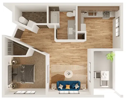 Floor plan LAS