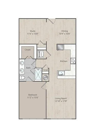 Floor plan A7A
