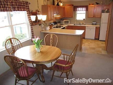 Open concept from living room