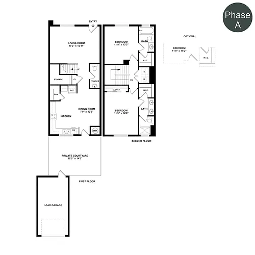 Floor plan The Courtyards Plan 2