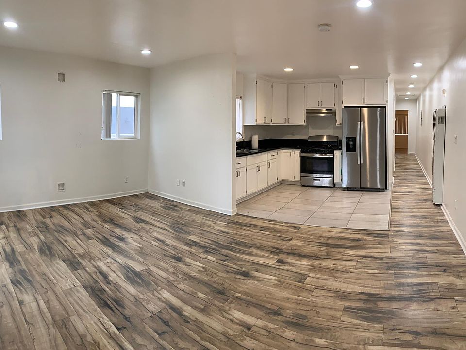 open kitchen pan view