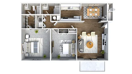 Floor plan Evergreen