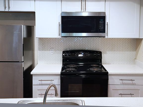 Kitchen from dining area.