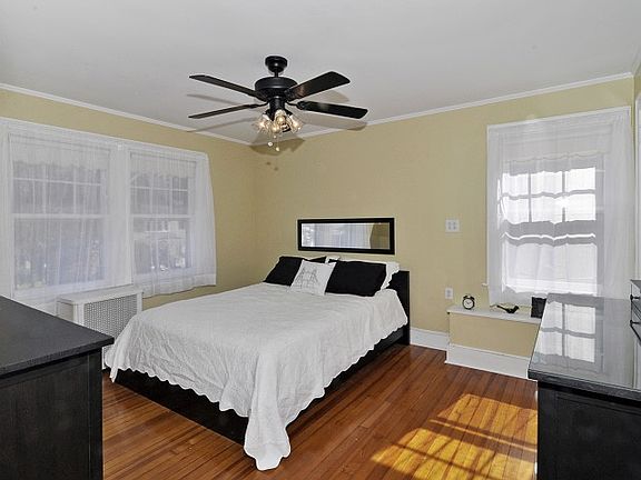 Light filled master bedroom