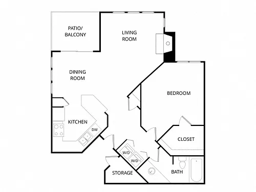 Floor plan The Monroe