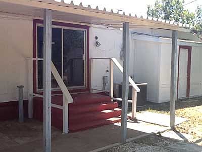 Covered patio