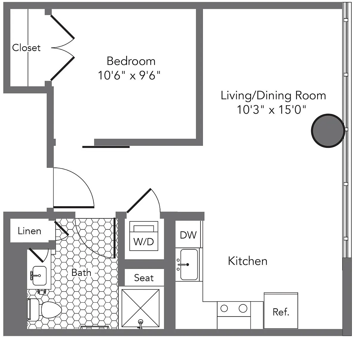 Floor plan 1A