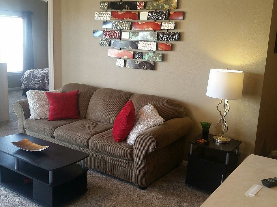 fully furnished Living area