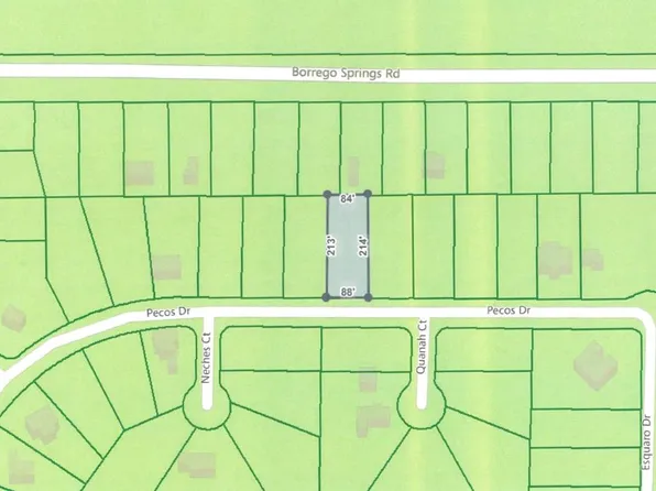 Pecos Dr, Borrego Springs, CA 92004