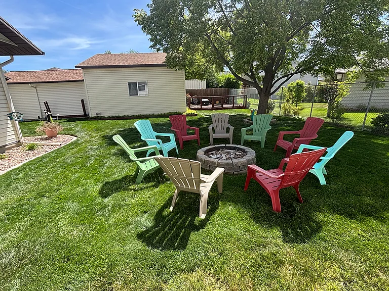 Back Yard & Fire Pit