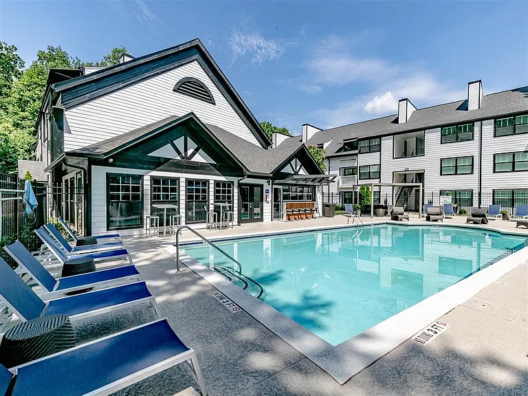 Sparkling Pool and Clubhouse