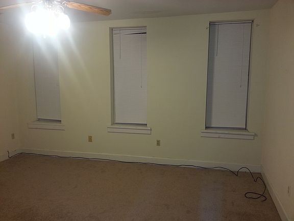 Large windows in room