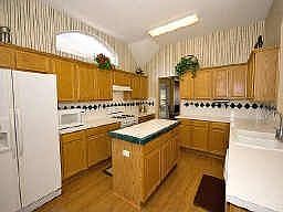 Lots of Counter and cabinet space