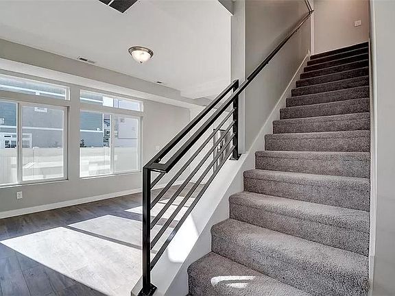 Entry, living room, stairs to 2nd floor