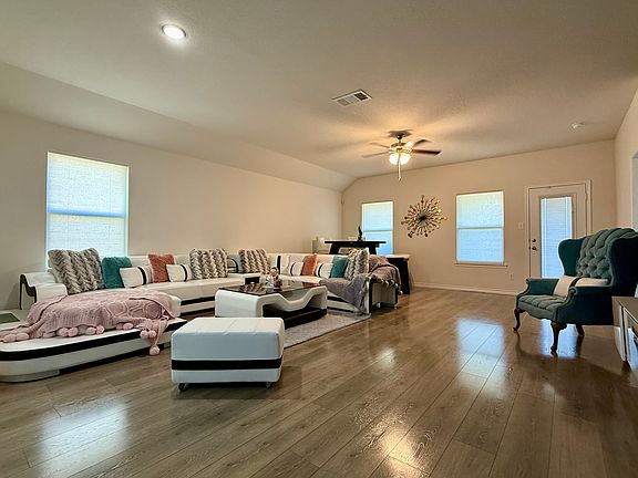 Ample living and dining area