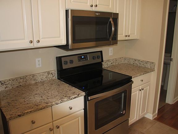 New Range, microwave & granite