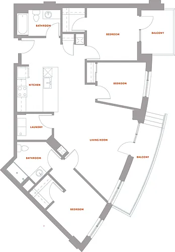 Floor plan C2 Series 32