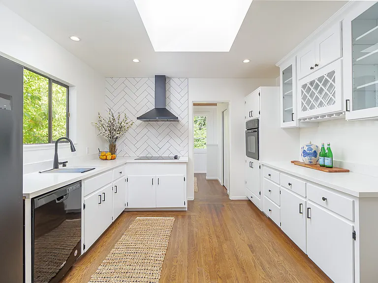 Remodeled kitchen