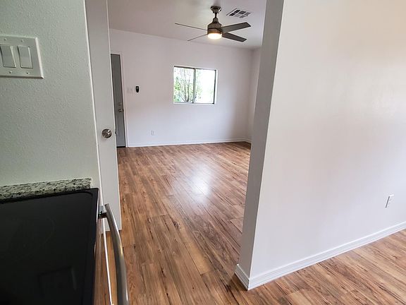 Entrance to living room from kitchen