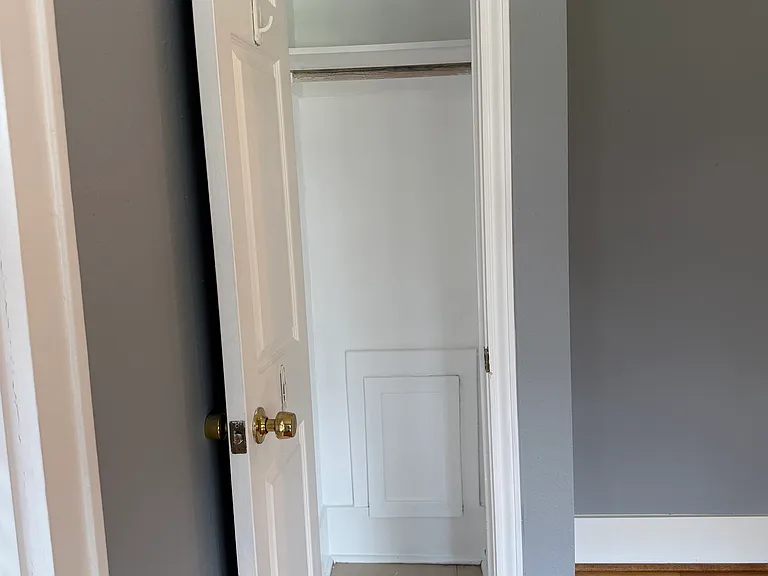 Second closet in primary bedroom