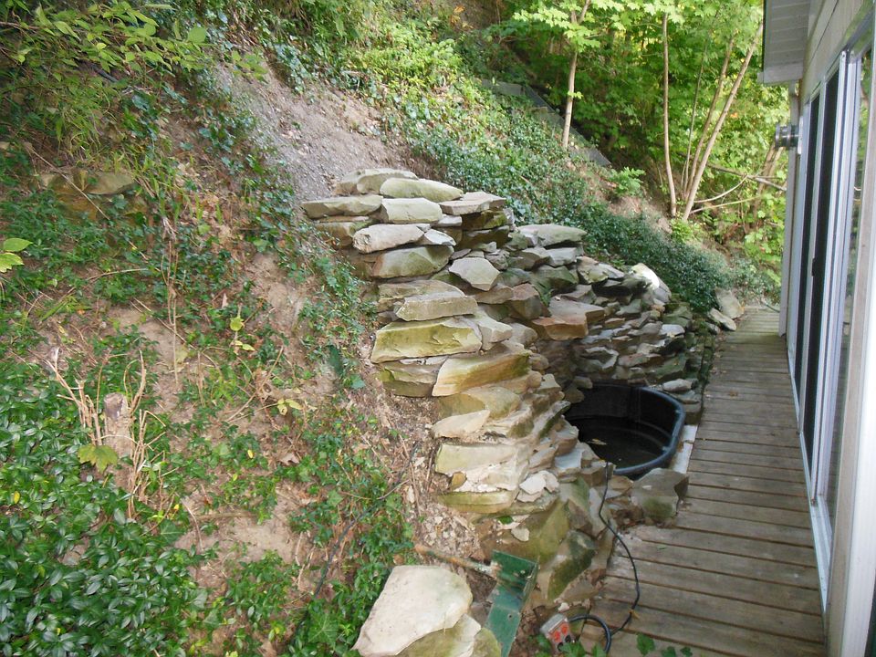 Hillside Waterfall