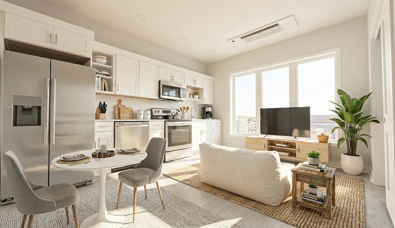 Studio, 500 sqft, $1,970 — Photo 3