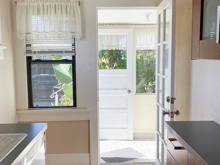 Kitchen - View towards laundry room