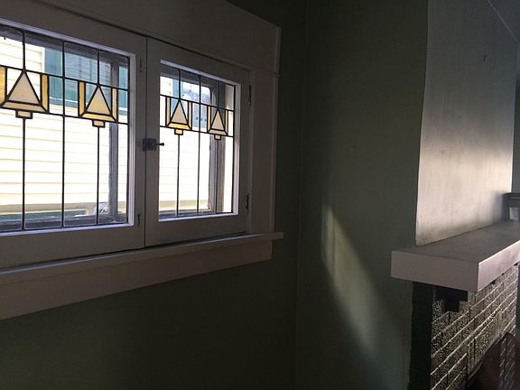 Stained Glass Yellow Rose Windows