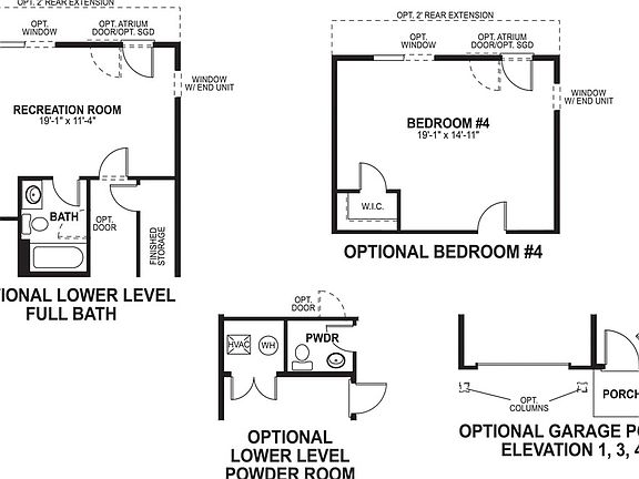 Lower Level Options