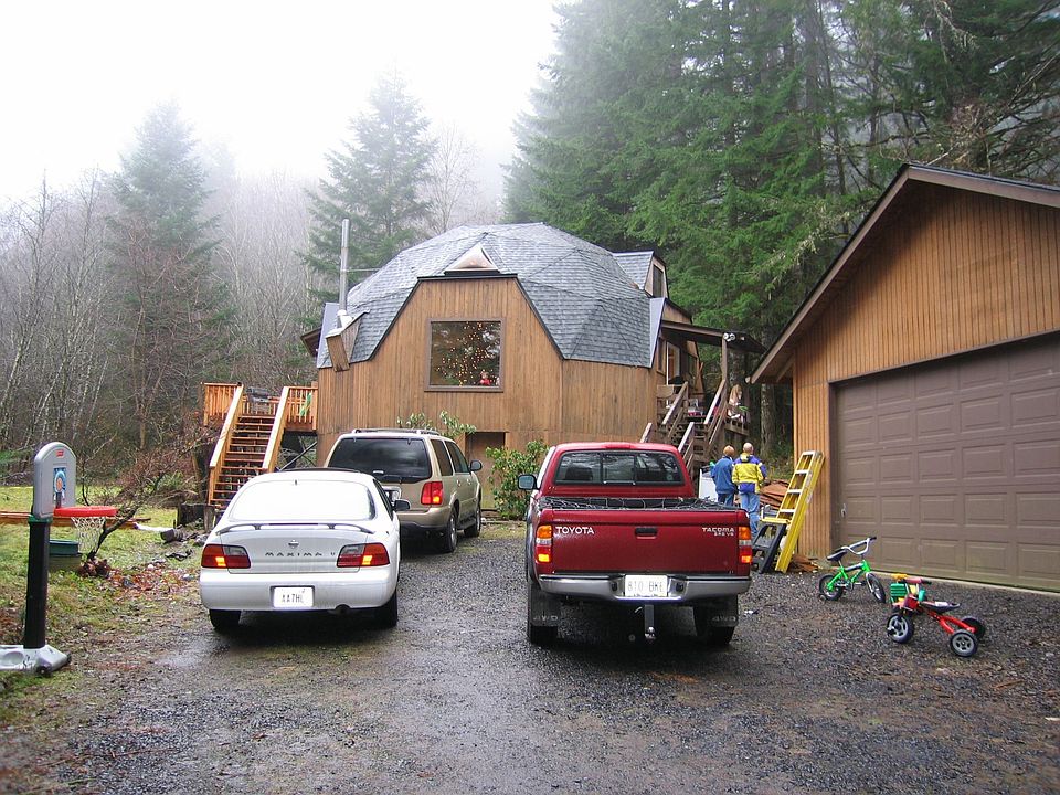 The House and Garage.