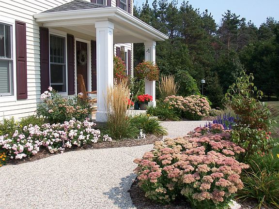 Front Aggregate Walkway