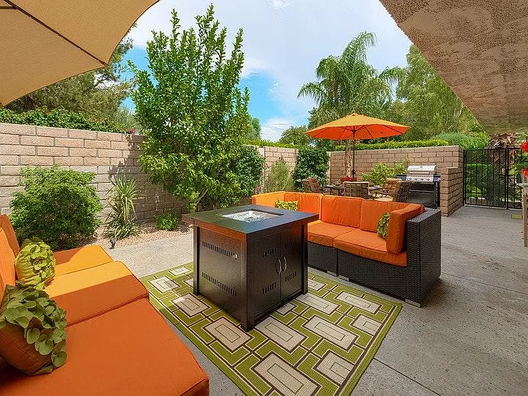 Patio/Courtyard (furniture replaced 1/16 pictures available)