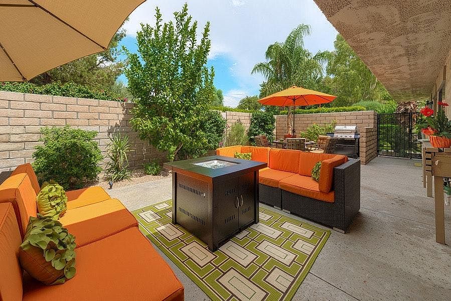 Patio/Courtyard (furniture replaced 1/16 pictures available)